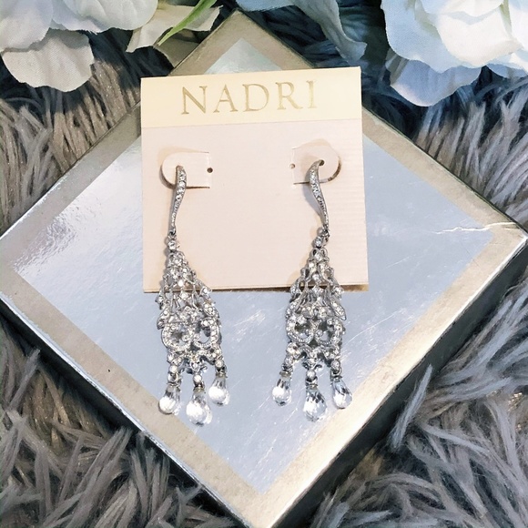 Nadri Jewelry - NWT Nadri Chandelier Fashion Drop Earrings